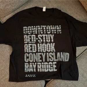 Jay Z concert shirt